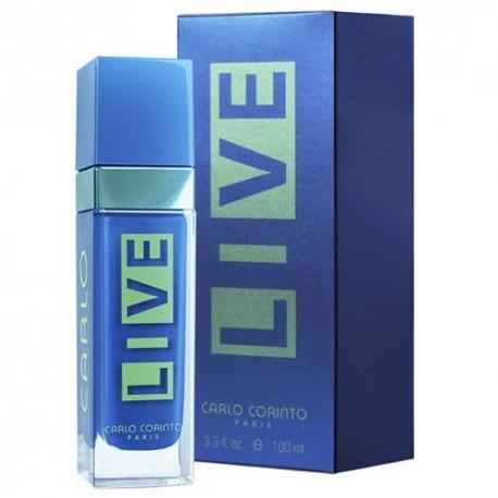 CARLO CORINTO - Carlo Corinto Live para hombre / 100 ml Eau De Toilette Spray