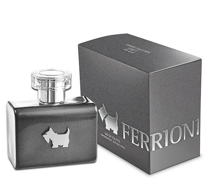 FERRIONI - Terrier Grey para hombre / 100 ml Eau De Toilette Spray
