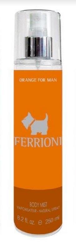 FERRIONI - Terrier Orange para hombre / 250 ml Body Mist Spray