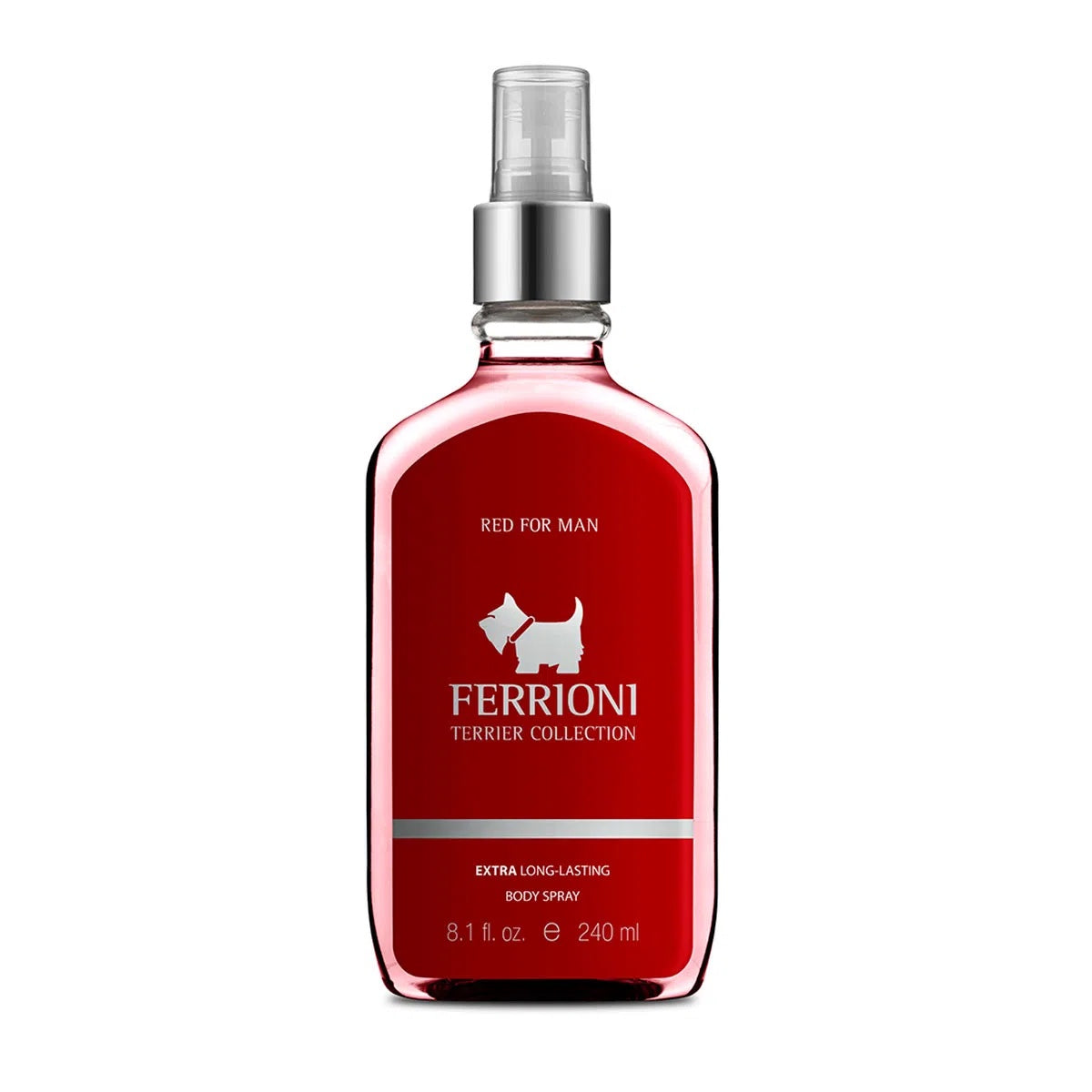 Terrier Red para hombre / 240 ml Body Mist Spray