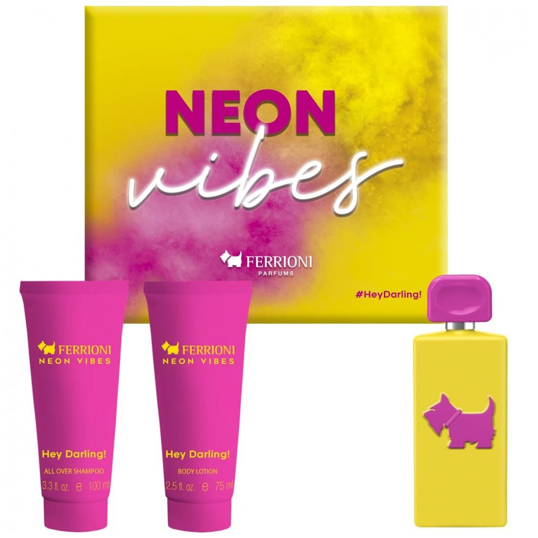 Neon Vibes #HeyDarling! para mujer / SET - 100 ml Eau De Toilette Spray