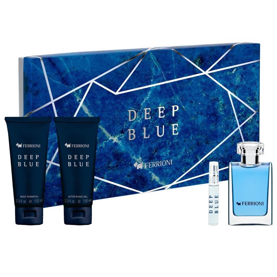 Deep Blue para hombre / SET - 100 ml Eau De Toilette Spray