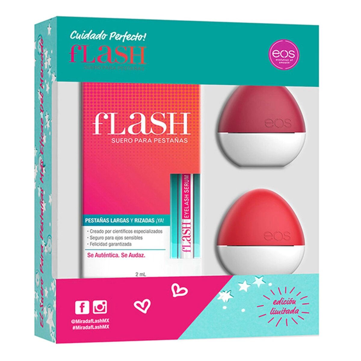 F Lash Suero para pestañas / SET - 2 ml Serum