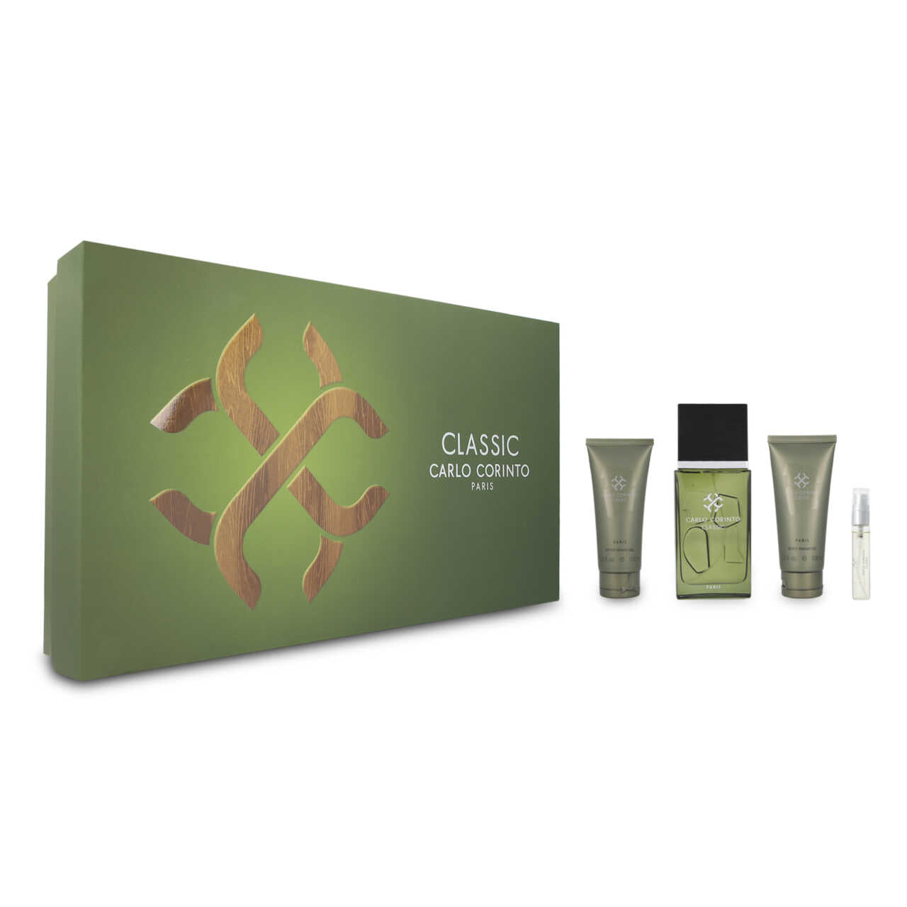 Carlo Corinto Classic para hombre / SET - 100 ml Eau De Toilette Spray