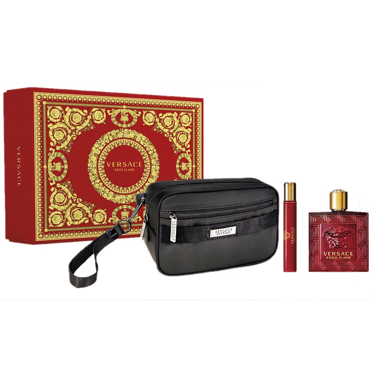 Eros Flame para hombre / SET - 100 ml Eau De Parfum Spray