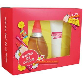 AGATHA RUÍZ DE LA PRADA - Gotas De Color para mujer / SET - 100 ml Eau De Toilette Spray + 1 Regalo