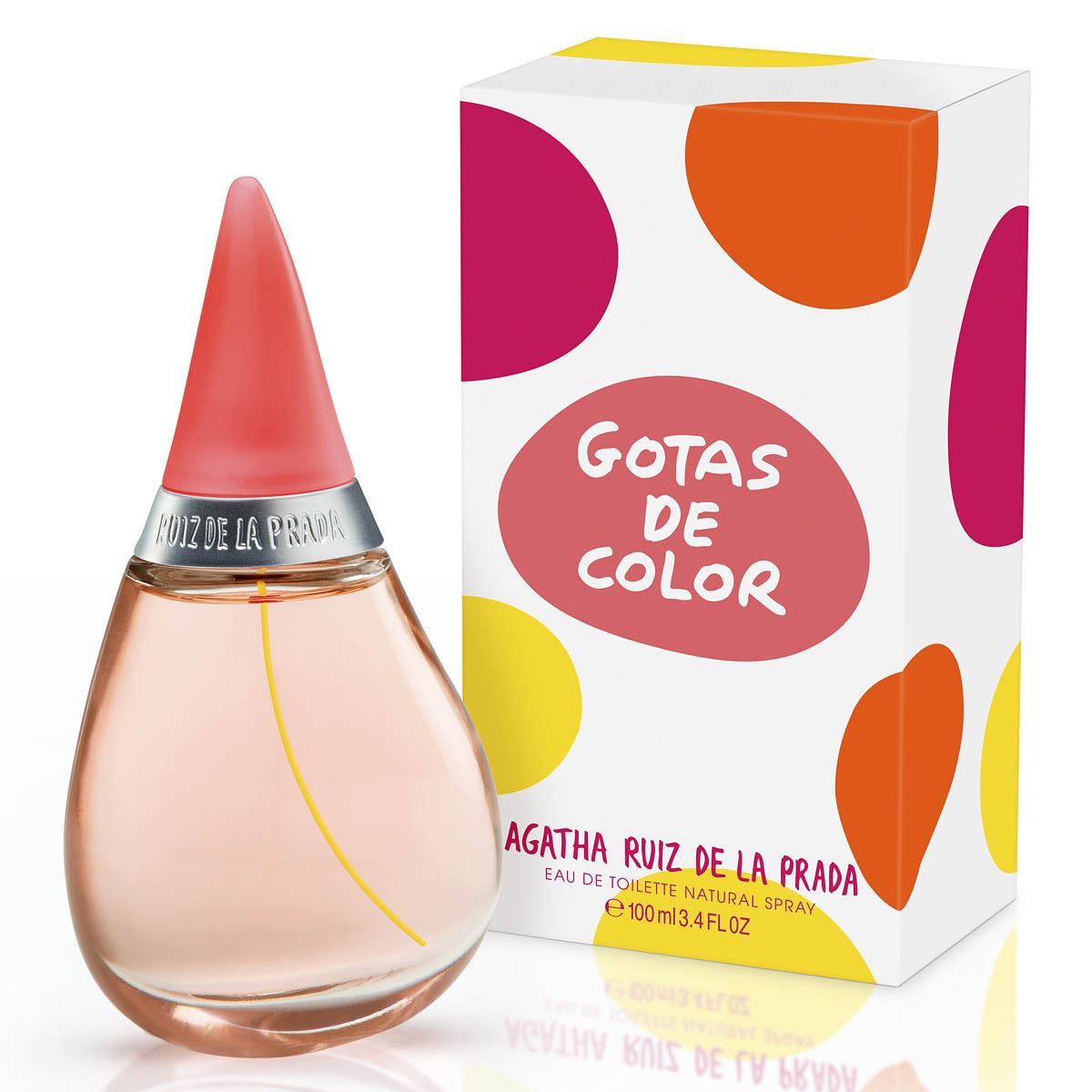 AGATHA RUÍZ DE LA PRADA - Gotas De Color para mujer / 100 ml Eau De Toilette Spray