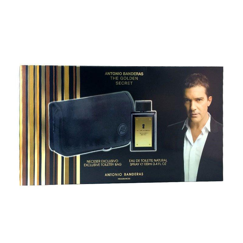 ANTONIO BANDERAS - The Secret para hombre / SET - 100 ml Eau De Toilette Spray + 1 Regalo