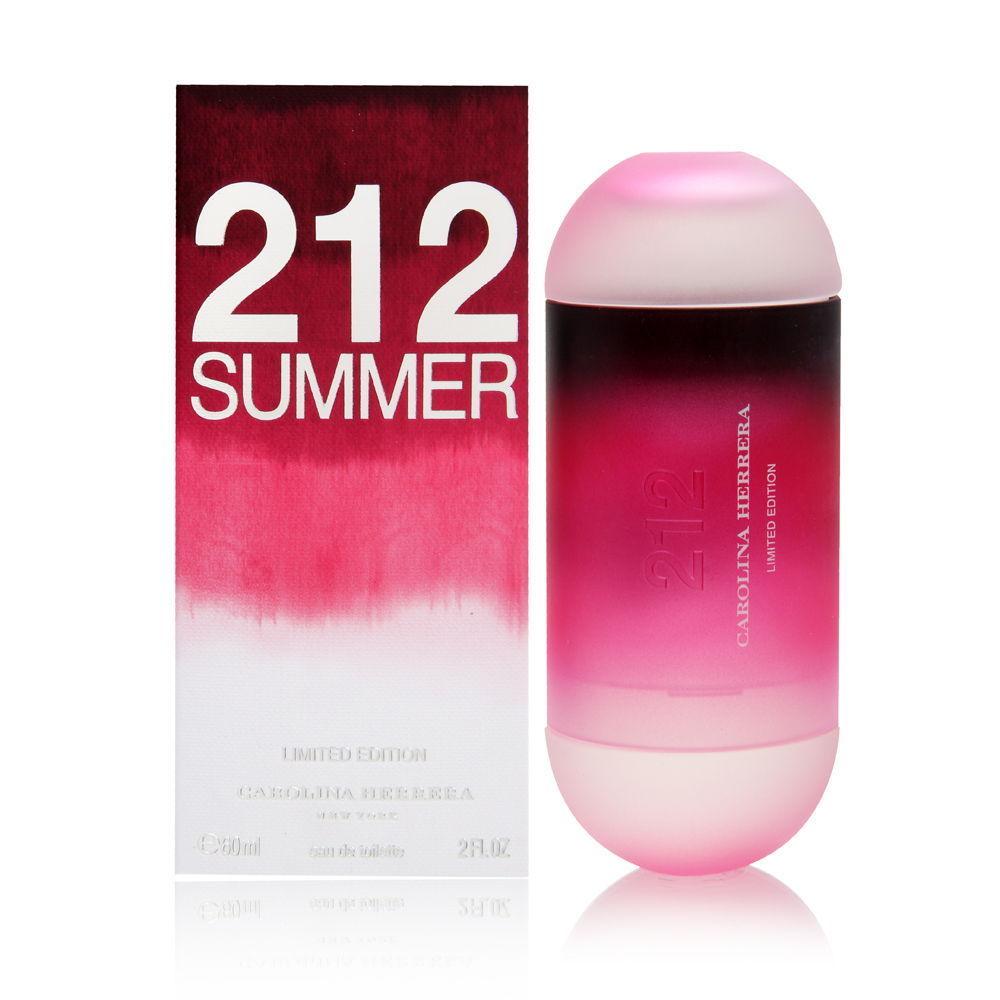 CAROLINA HERRERA - 212 Summer (2013) para mujer / 60 ml Eau De Toilette Spray