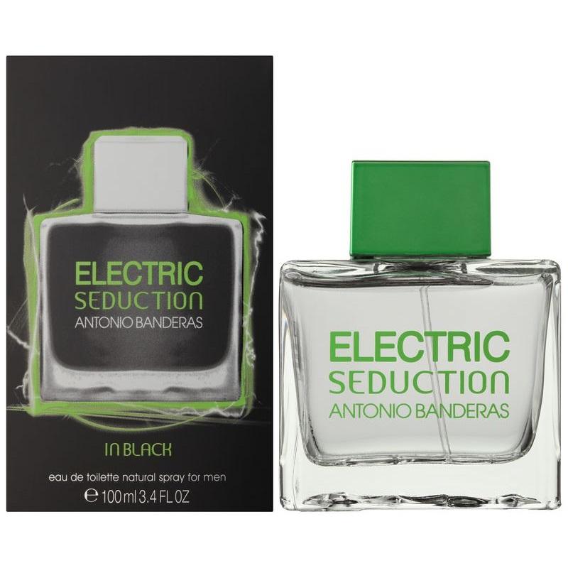 ANTONIO BANDERAS - Electric Seduction In Black para hombre / 100 ml Eau De Toilette Spray