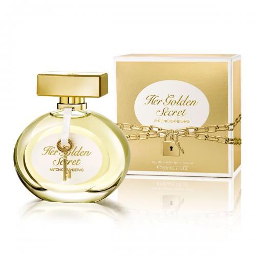 ANTONIO BANDERAS - Her Golden Secret para mujer / 80 ml Eau De Toilette Spray