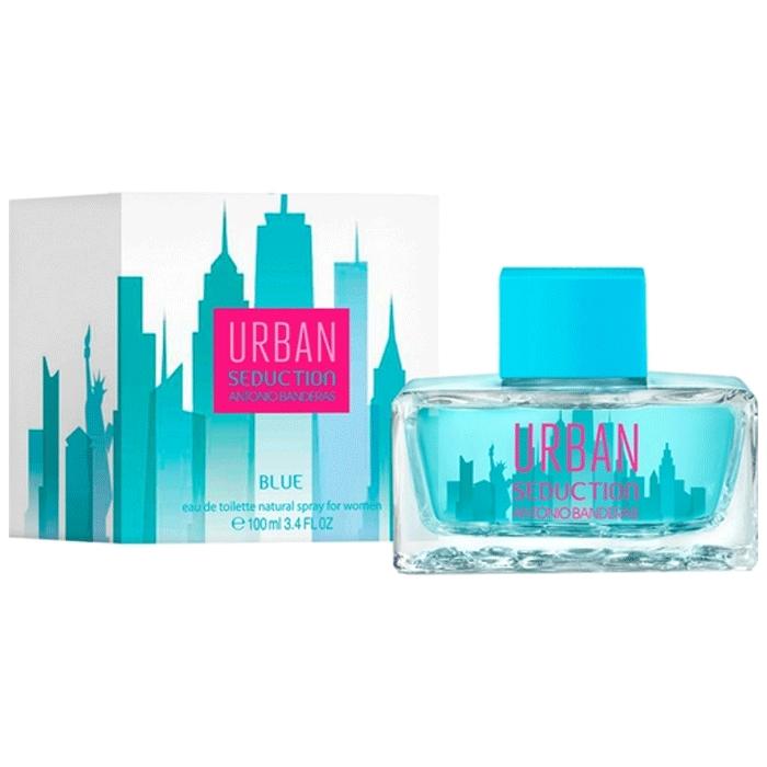 ANTONIO BANDERAS - Urban Seduction Blue para mujer / 100 ml Eau De Toilette Spray