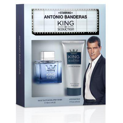 ANTONIO BANDERAS - King of Seduction para hombre / SET - 100 ml Eau De Toilette Spray + 1 Regalo