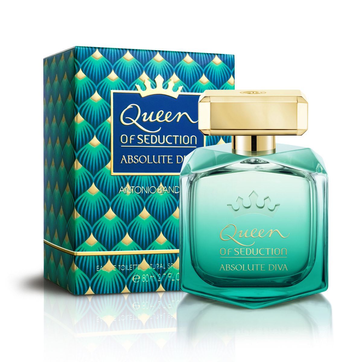 ANTONIO BANDERAS - Queen of Seduction Absolute Diva para mujer / 80 ml Eau De Toilette Spray