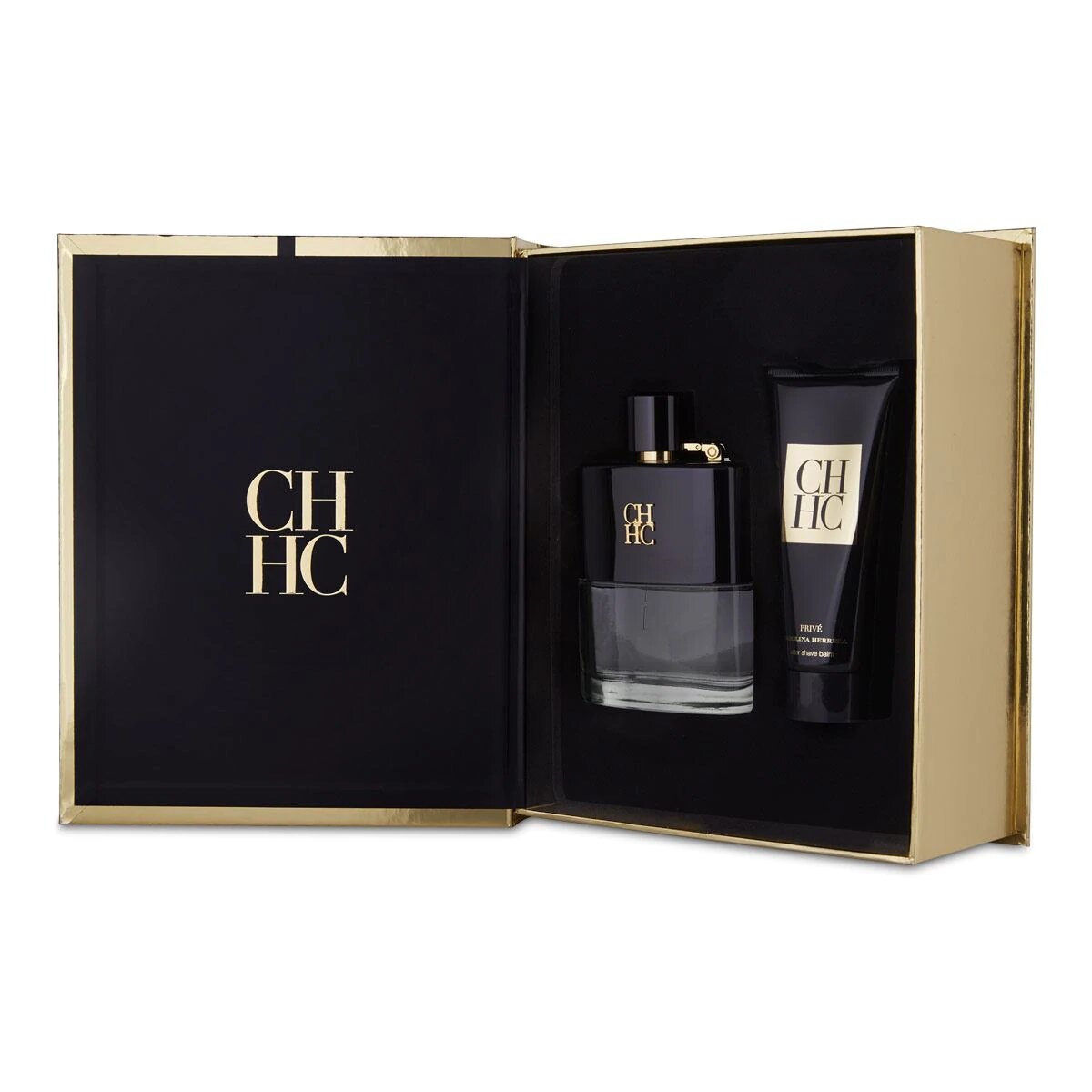 CAROLINA HERRERA - CH Men Prive para hombre / SET - 100 ml Eau De Toilette Spray + 100 ml After Shave