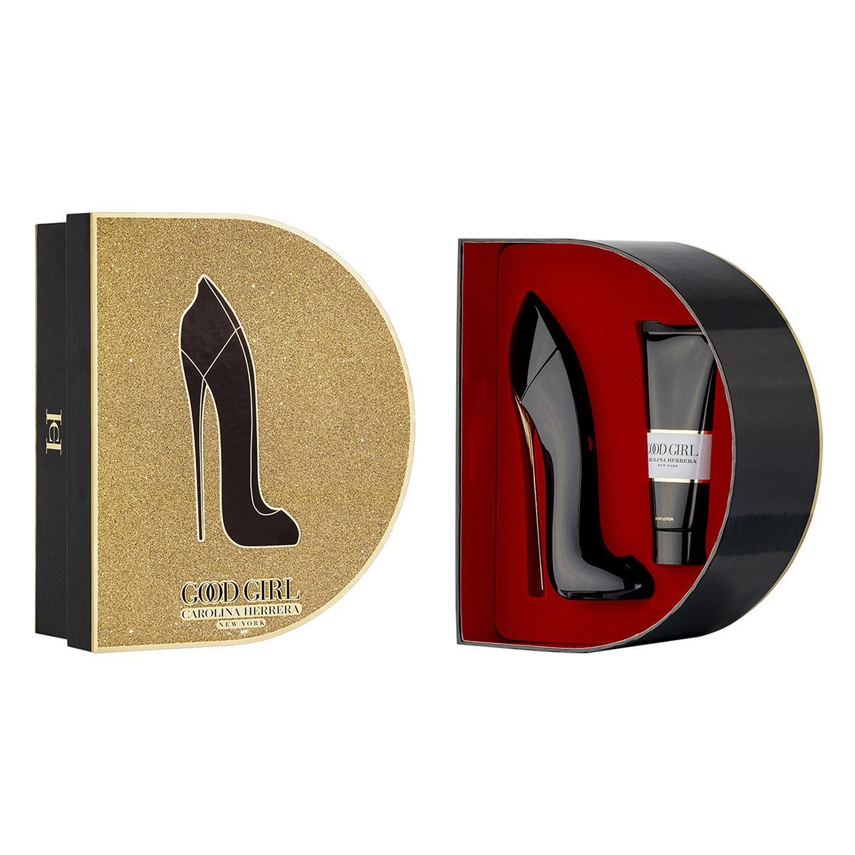 CAROLINA HERRERA - Good Girl para mujer / SET - 80 ml Eau De Parfum Spray + 100 ml Body Lotion