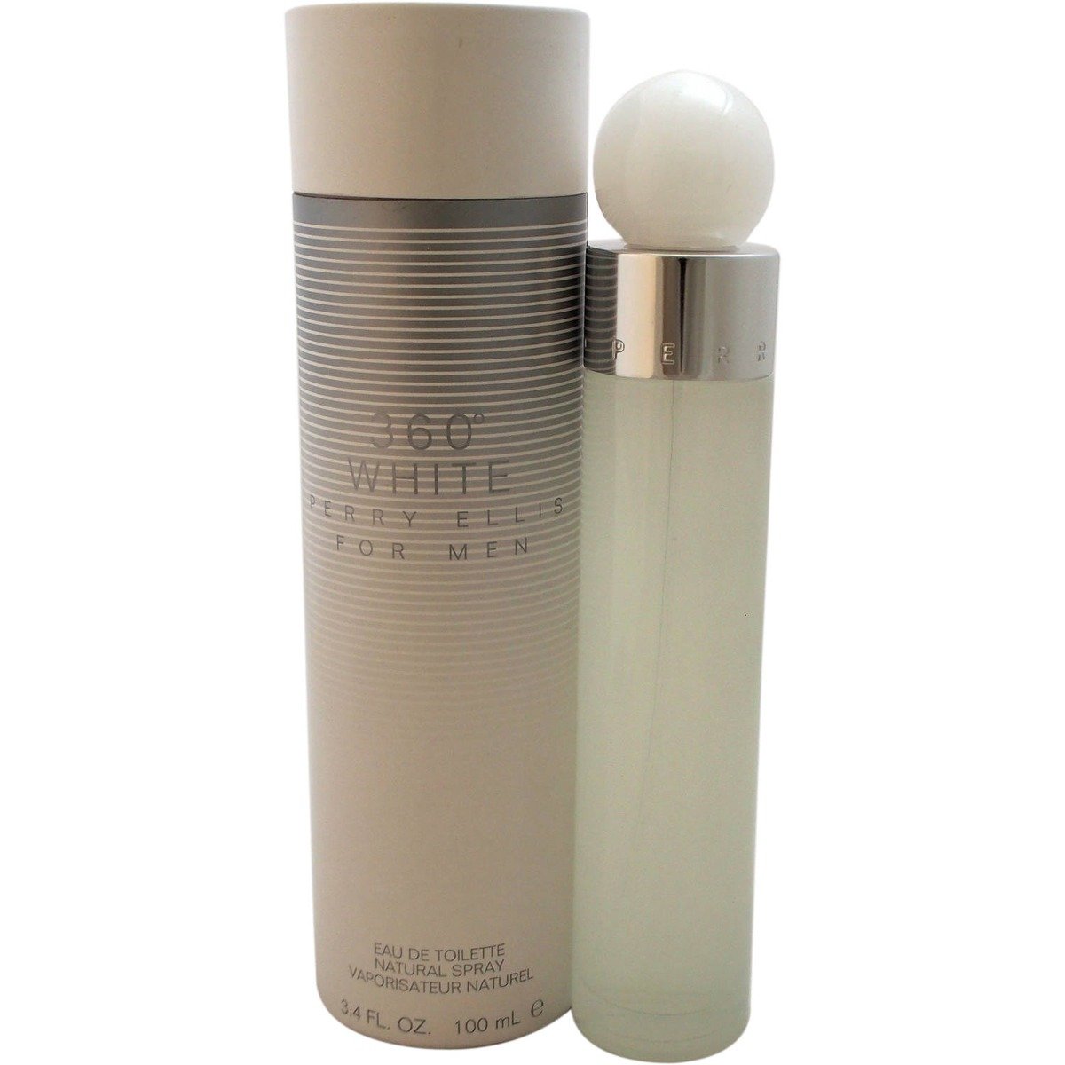 PERRY ELLIS - 360º White para hombre / 100 ml Eau De Toilette Spray