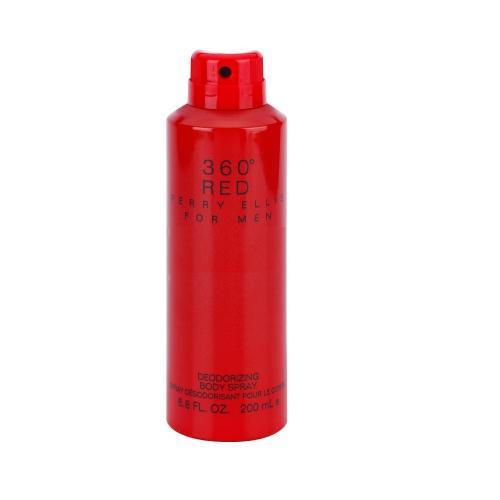 PERRY ELLIS - 360º Red para hombre / 200 ml Body Mist Spray