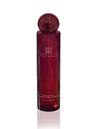 PERRY ELLIS - 360º Red para mujer / 236 ml Body Mist Spray