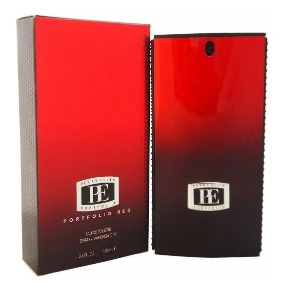 PERRY ELLIS - Portfolio Red para hombre / 100 ml Eau De Toilette Spray