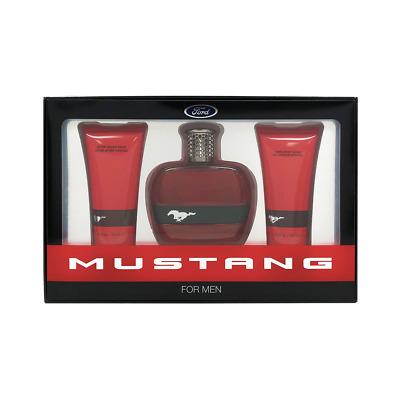Ford Mustang for men (red) para hombre / SET - 100 ml Eau De Toilette Spray