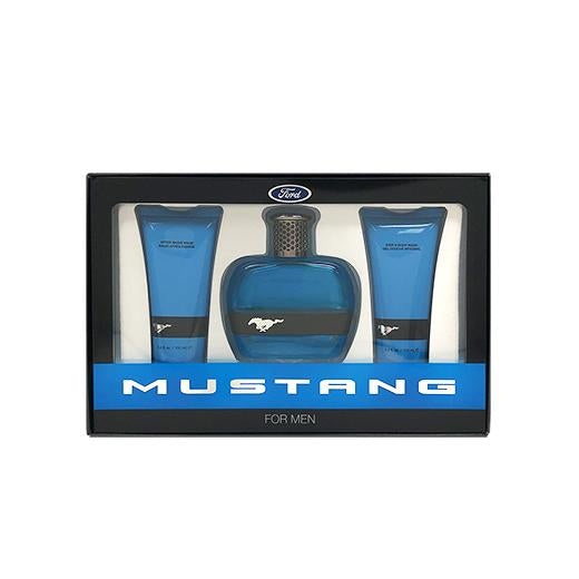 Ford Mustang for men (blue) para hombre / SET - 100 ml Eau De Toilette Spray